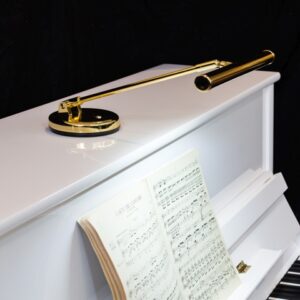 FEURICH FEUR0LM LAMPADA PER PIANOFORTE A LED IN OTTONE FEUR-0-LM