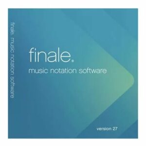 MAKE MUSIC FINALE 27 ACADEMIC ITALIANO SOFTWARE PER LA NOTAZIONE MUSICALE