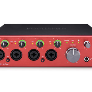 FOCUSRITE CLARETT+ 4 PRE INTERFACCIA SCHEDA AUDIO USB 18-IN /8-OUT