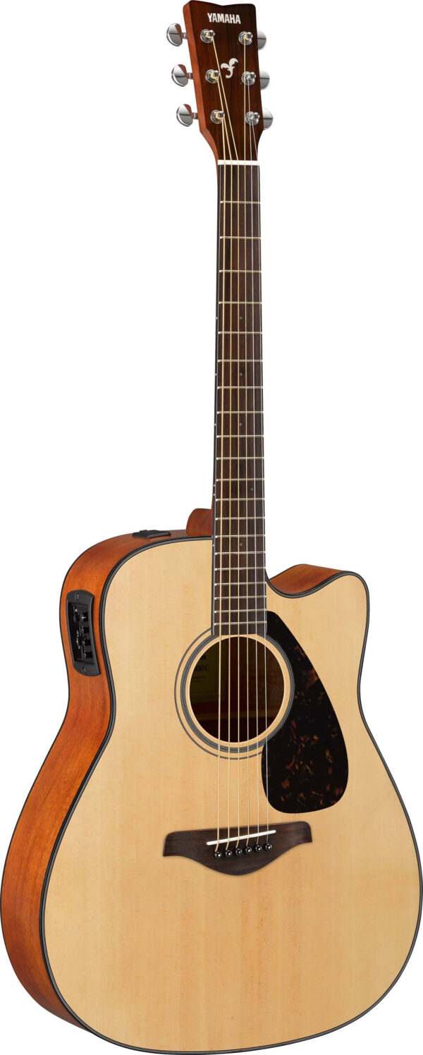 YAMAHA FGX800C-NT-II CHITARRA ACUSTICA ELETTRIFICATA SPALLA MANCAMNTE NATURAL FGX-800-C