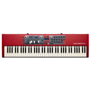 NORD ELECTRO 6D 73 PIANOFORTE DIGITALE 73 TASTI SEMIPESATI ROSSO