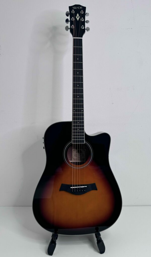 VERMONT D100CE-S SUNBURST CHITARRA ACUSTICA ELETTRIFICATA MS302 D100CES