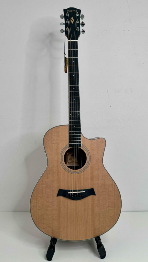 VERMONT G200CE-N NATURAL SOLID TOP ACUSTICA MS318