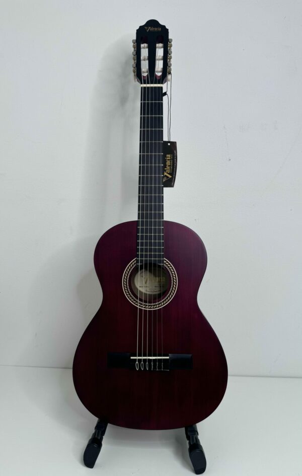 VALENCIA VC203TWR CHITARRA CLASSICA 3/4 TRANSPARENT WINE RED VC-203-T