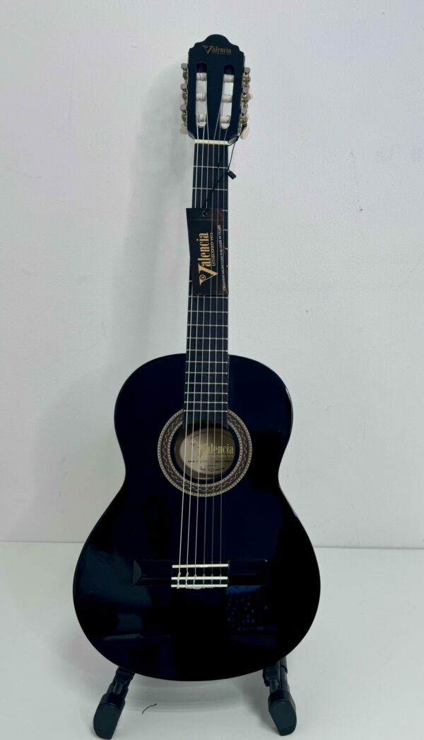 CHITARRA CLASSICA VALENCIA VC102BK Black 1/2