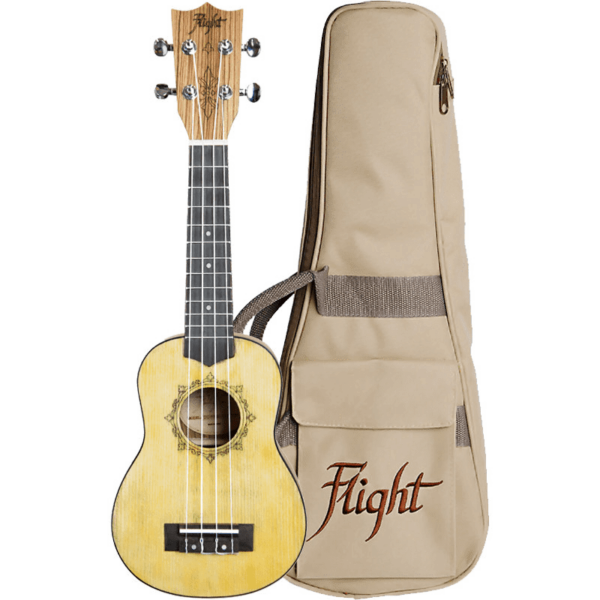 FLIGHT DUS330 UKULELE SOPRANO CON CUSTODIA DUS-330