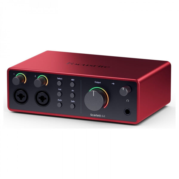FOCUSRITE SCARLETT 4I4 4RD SCHEDA AUDIO INTERFACCIA AUDIO USB-C 4 IN / 4 OUT 4RD GEN GENERAZIONE
