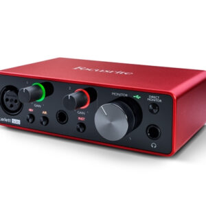 FOCUSRITE SCARLETT SOLO (3RD GENERATION) SCHEDA AUDIO INTERFACCIA AUDIO USB