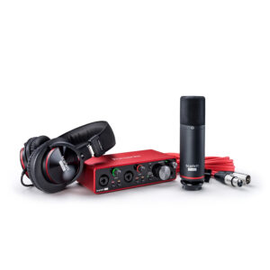 FOCUSRITE SCARLETT PACK KIT 2I2 STUDIO (3RD GEN) SCHEDA AUDIO USB + MICROFONO STUDIO CM25 + CUFFIE H