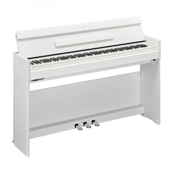 YAMAHA YDP-S55 ARIUS YDPS55 WH PIANO PIANOFORTE DIGITALE CON MOBILE 88 TASTI PESATI BIANCO YDP-S55WH