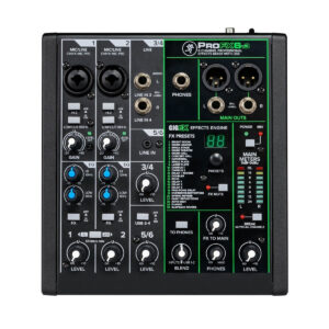 MACKIE PROFX6V3 MIXER ANALOGICO 6 CANALI USB CON EFFETTI PROF-X6-V3