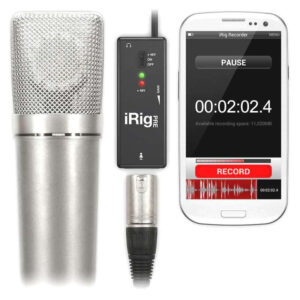 IK MULTIMEDIA IRIG PRE PREAMPLIFICATORE MICROFONICO PER iPHONE, iPAD, MAC E PC