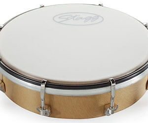 STAGG HAD008 TAMBURELLO GINNICO ACCORDABILE DA 8″ HAD-008-W