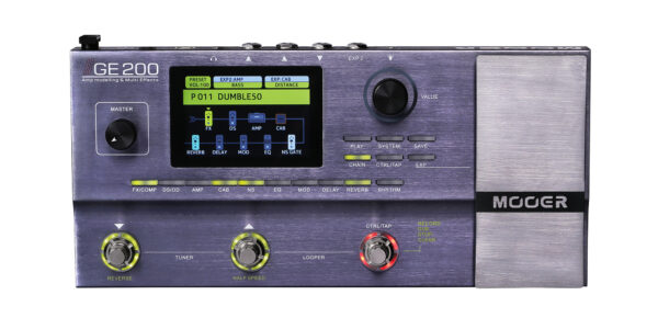MOOER GE200 PEDALIERA MULTIEFFETTO PER CHITARRA ELETTRICA GE-200