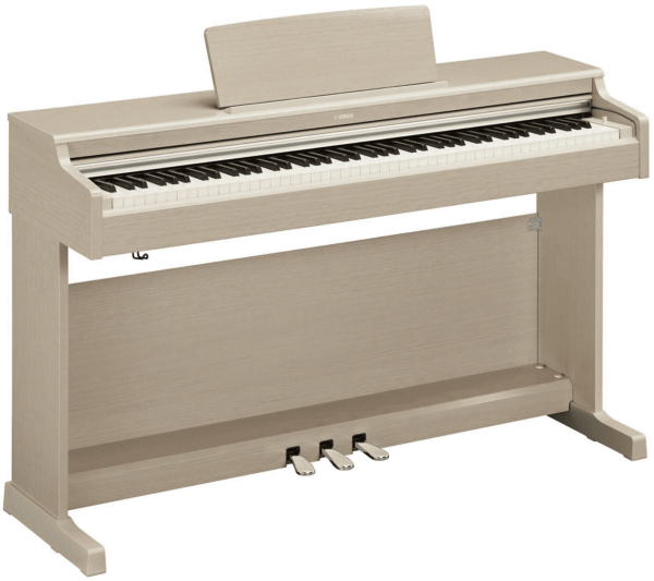 YAMAHA YDP165WA ARIUS PIANO PIANOFORTE DIGITALE 88 TASTI CON MOBILE  YDP-165-WHITE ASH