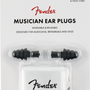 FENDER MUSICIAN SERIES EAR PLUG TAPPI AURICOLARI PER LE ORECCHIE NERI