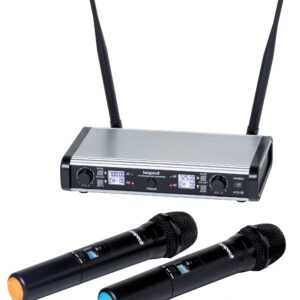 BESPECO GM9882 SISTEMA RADIOMICROFONO DUE GELATI WIRELESS GM-9882