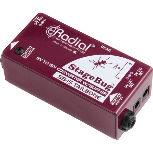 RADIAL SB15 TAILBONE STAGEBUG DI BOX SIGNAL BUFFER DI SEGNALE SB-15