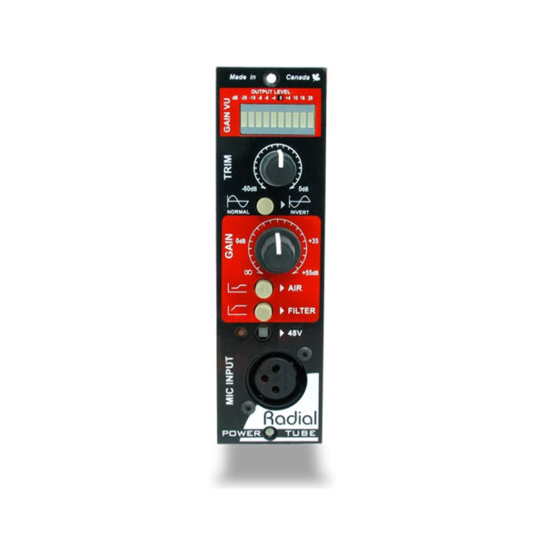 RADIAL POWERTUBE PREAMPLIFICATORE MICROFONICO VALVOLARE