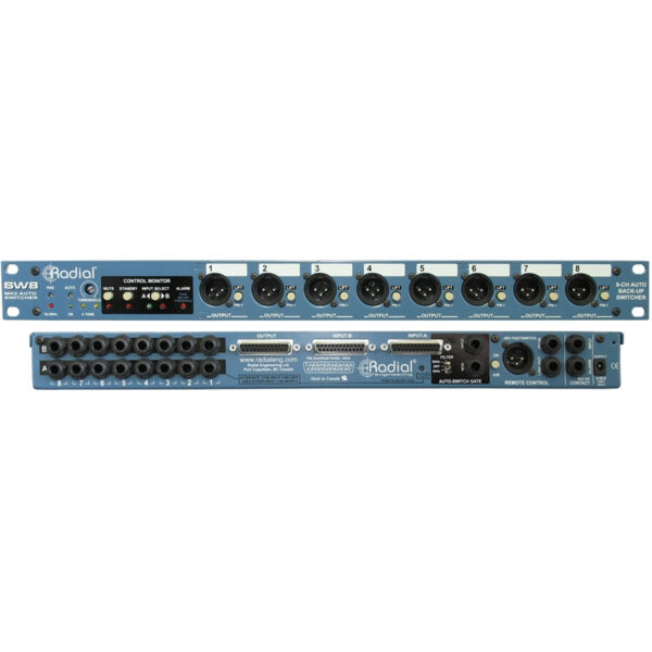 RADIAL SW8 AUTO SWITCHER PASSIVO 8 CANALI AUTO SWITCHER PASSIVO 8 CANALI