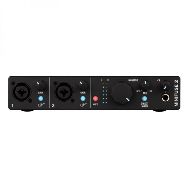 ARTURIA MINIFUSE 2 SCHEDA INTERFACCIA AUDIO USB C, 2-IN COMBO / 2-OUT NERA