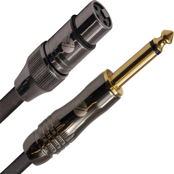 QUIKLOK ITST/FJM-1 CAVO XLR FEMMINA/JACK 6,3 MONO LUNGHEZZA 1 MT