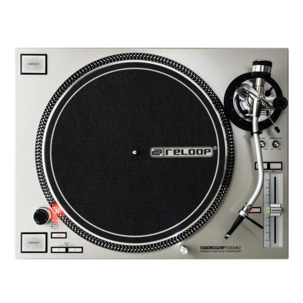 RELOOP RP-7000 MK2 SILVER GIRADISCHI PROFESSIONALE A TRAZIONE DIRETTA GRIGIO