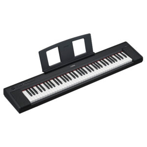 YAMAHA NP35 BK PIAGGERO TASTIERA PIANO PIANOFORTE DIGITALE 76 TASTI SEMIPESATI NP-35 NERO