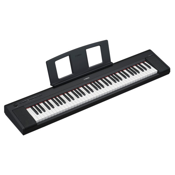 YAMAHA NP35 BK PIAGGERO TASTIERA PIANO PIANOFORTE DIGITALE 76 TASTI SEMIPESATI NP-35 NERO