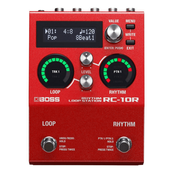 BOSS RC10R RHYTHM LOOP STATION  LOOP STATION STEREO CON DRUM MACHINE RC-10R