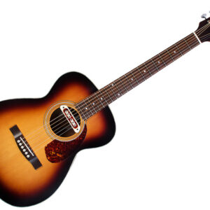 GUILD M240E TROUBADOUR CHITARRA ACUSTICA FOLK ELETTRIFICATA VINTAGE SUNBURST M-240-E
