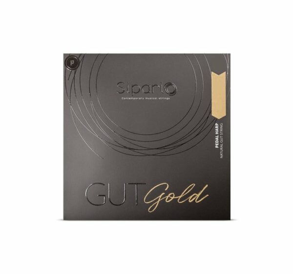 SALVI GOLD GUT SOL (G) 2 OTTAVA NATURAL GUT BUDELLO CORDA PER ARPA A PEDALI