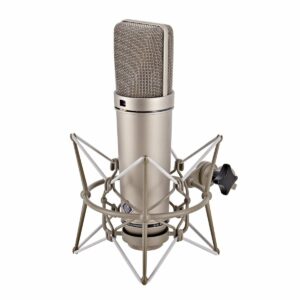NEUMANN U87 AI STUDIO SET MT MICROFONO A CONDENSATORE A DIAFRAMMA LARGO CON SOSPENSIONE ELASTICA SIL