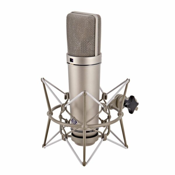 NEUMANN U87 AI STUDIO SET MT MICROFONO A CONDENSATORE A DIAFRAMMA LARGO CON SOSPENSIONE ELASTICA SIL