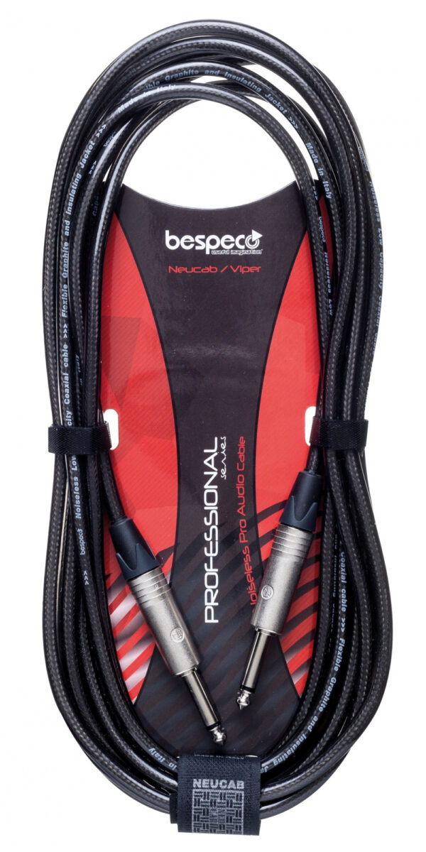 BESPECO NC300T CAVO JACK/JACK 6,3 MM LUNGHEZZA 3 MTNC-300-T
