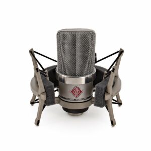 NEUMANN TLM-102 NICKEL STUDIO SET MT MICROFONO A CONDENSATORE CARDIOIDE CON SOSPENSIONE ELASTICA NIC