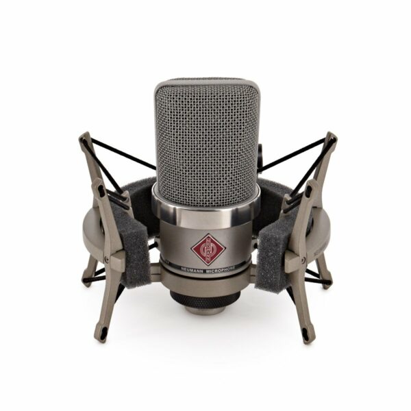 NEUMANN TLM-102 NICKEL STUDIO SET MT MICROFONO A CONDENSATORE CARDIOIDE CON SOSPENSIONE ELASTICA NIC