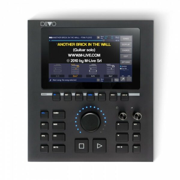 M-LIVE DIVO PLUS 128GB + WI-FI LETTORE DI BASI PER KARAOKE, RIPRODUZIONE E ARCHIVIAZIONE DI BASI MUS