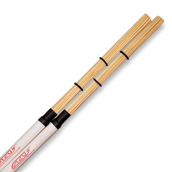 FACUS HOT RODS WHITE BRUSHES SPAZZOLE IN LEGNO BAMBOO PER BATTERIA