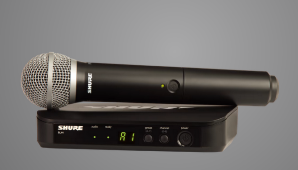 SHURE BLX24E PG58-M17 SISTEMA RADIOMICROFONICO PG CON RADIOMICROFONO PG58 PER VOCE BLX-24-E-PG-58