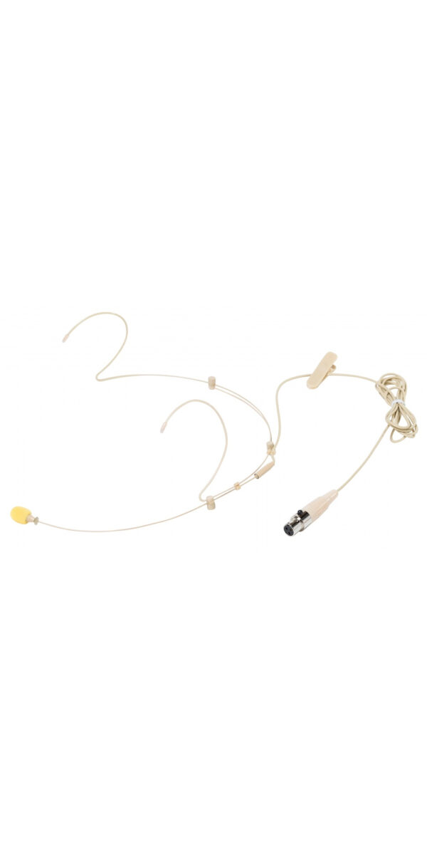 BESPECO HS100AK HEADSET MICROFONO AD ARCHETTO COLOR CARNE JMINI XLR HS-100-AK