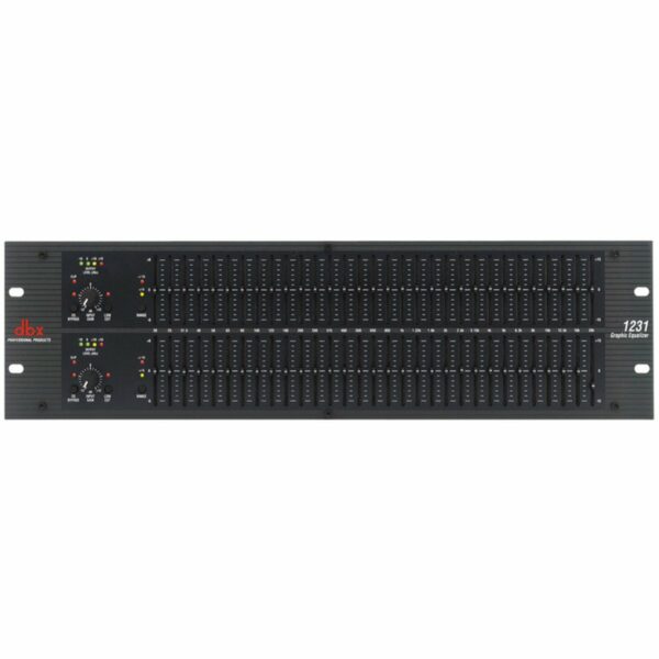 DBX 1231 EQUALIZZATORE GRAFICO 31 BANDE 2 CANALI