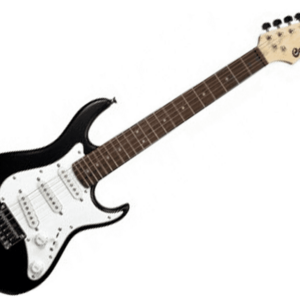 CORT G100 JUNIOR OPEN PORE BLACK CHITARRA ELETTRICA 3/4 NERA A PORO APERTO