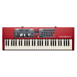 NORD ELECTRO 6D 61 PIANOFORTE DIGITALE 61 TASTI SEMIPESATI ROSSO