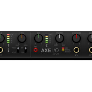 IK MULTIMEDIA AXE I/O SOLO  INTERFACCIA  SCHEDA AUDIO USB 2×3 PER CHITARRA