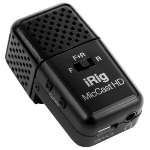 IK MULTIMEDIA IRIG MIC CAST HD  MICROFONO DIGITALE HD DUAL-SIDE PER VOCE