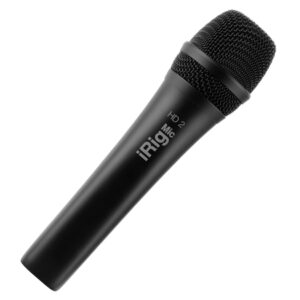 IK MULTIMEDIA IRIG MIC HD 2  MICROFONO PALMARE DIGITALE PER iPHONE, iPAD, Mac/PC HD2