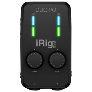 IK MULTIMEDIA IRIG PRO DUO INTERFACCIA AUDIO 2 CANALI PER IPHONE, IPAD, ANDROID, MAC E PC