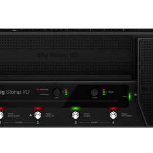 IK MULTIMEDIA IRIG STOMP I/O  PEDALIERA CONTROLLER USB CON INPUT/OUTPUT MIDI PER IPHONE, IPAD, MAC,
