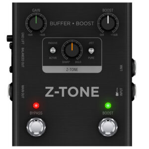 IK MULTIMEDIA Z-TONE BUFFER BOOST  PEDALE PREAMP/DI PER CHITARRA E BASSO
